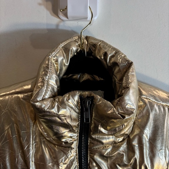 LOVERS + FRIENDS Sz XS Ripley Puffer Coat in Gold NEW WITHOUT TAGS - Picture 7 of 13
